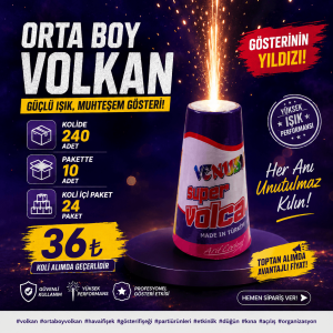 Gece Gösteri Orta Boy Volkan Venüs Marka